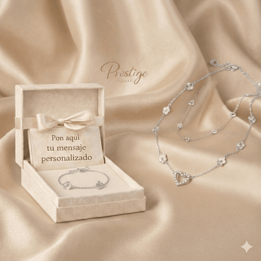 Romance Brillante – Collar con caja de regalo - Prestige Luxe