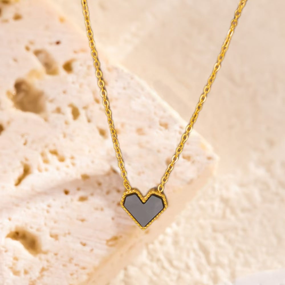 Set de Joyas Corazón Elegante –Collar, Pulsera, Anillo y Pendientes de Corazón ❤