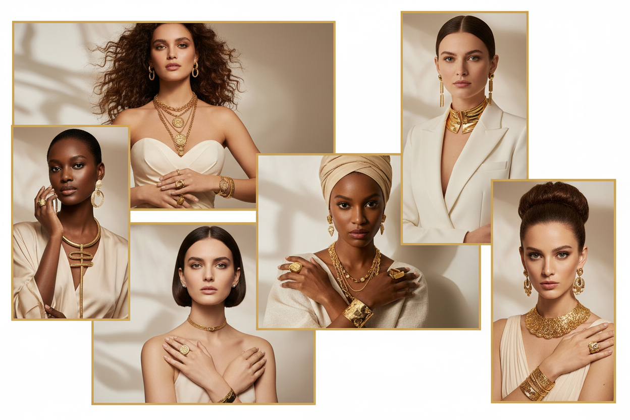 Collage editorial Prestige Luxe