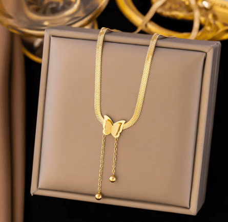 ✨ Collares Exclusivos – Mariposas, Corazones, Tréboles y Perlas ✨ - Prestige Luxe