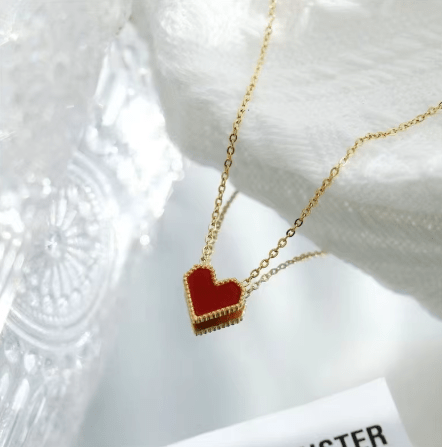 Set de Joyas Corazón Elegante –Collar, Pulsera, Anillo y Pendientes de Corazón ❤ - Prestige Luxe